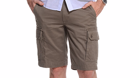 Guide des chinos et bermudas pour homme -Le Dandy Boutique bermudas cargo