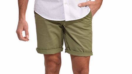 Guide des chinos et bermudas pour homme -Le Dandy Boutique bermudas standard