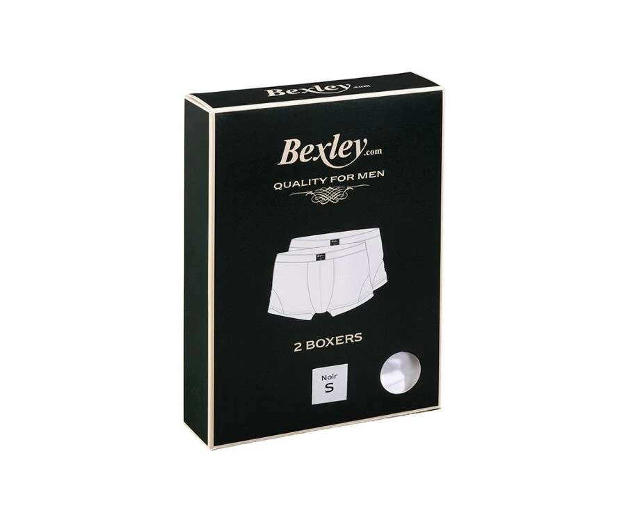 Boîte De 2 Boxers Homme Blanc - ELLIOT 5 Boîte De 2 Boxers Homme Blanc - ELLIOT – Image 5