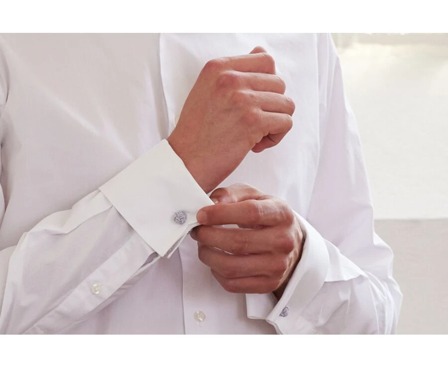 Chemise Blanche à Boutons De Manchettes - PIETRO 3 Chemise Blanche à Boutons De Manchettes - PIETRO – Image 3