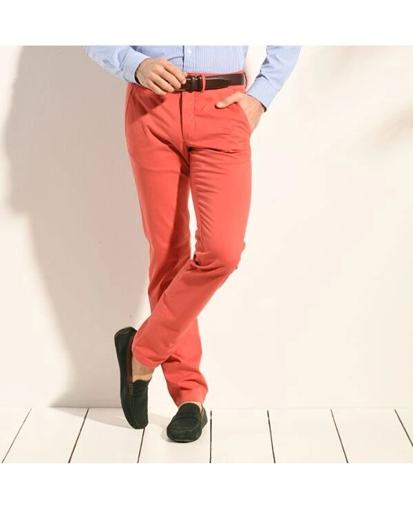 Pantalon Chino Homme Corail - KYRK