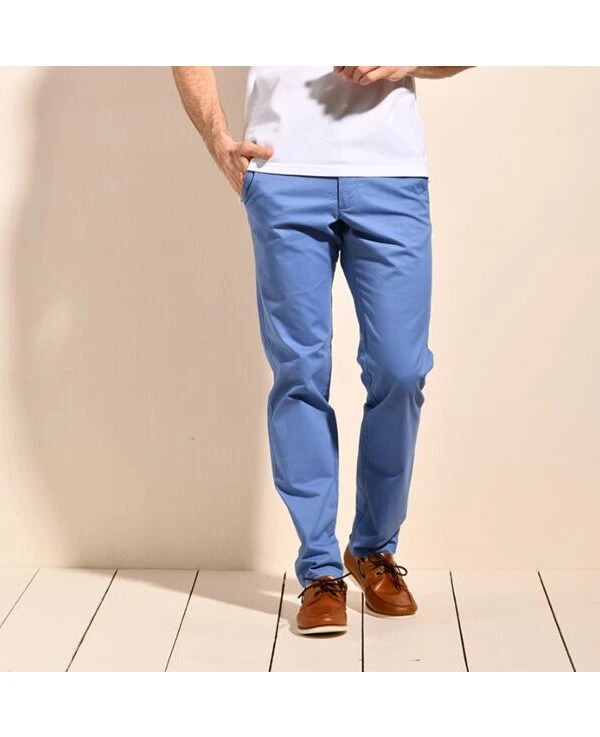 Pantalon Chino Homme Bleu Moyen II - KYRK
