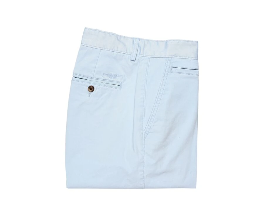 Bermuda Chino Homme Bleu Clair - BARRY 6 Bermuda Chino Homme Bleu Clair - BARRY – Image 6