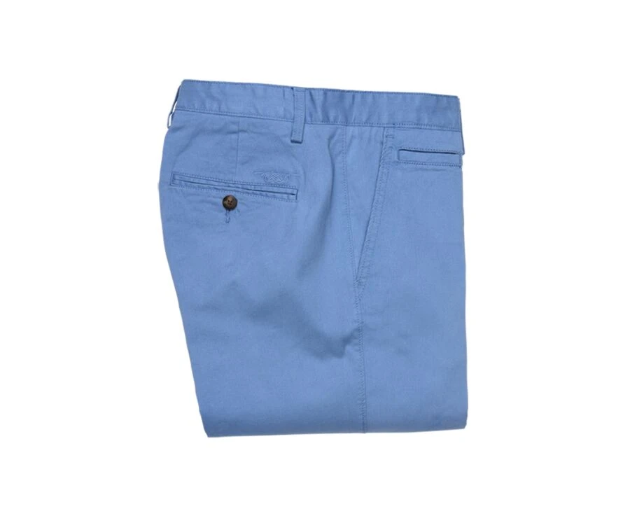 Bermuda Chino Homme Bleu Moyen - BARRY 6 Bermuda Chino Homme Bleu Moyen - BARRY – Image 6