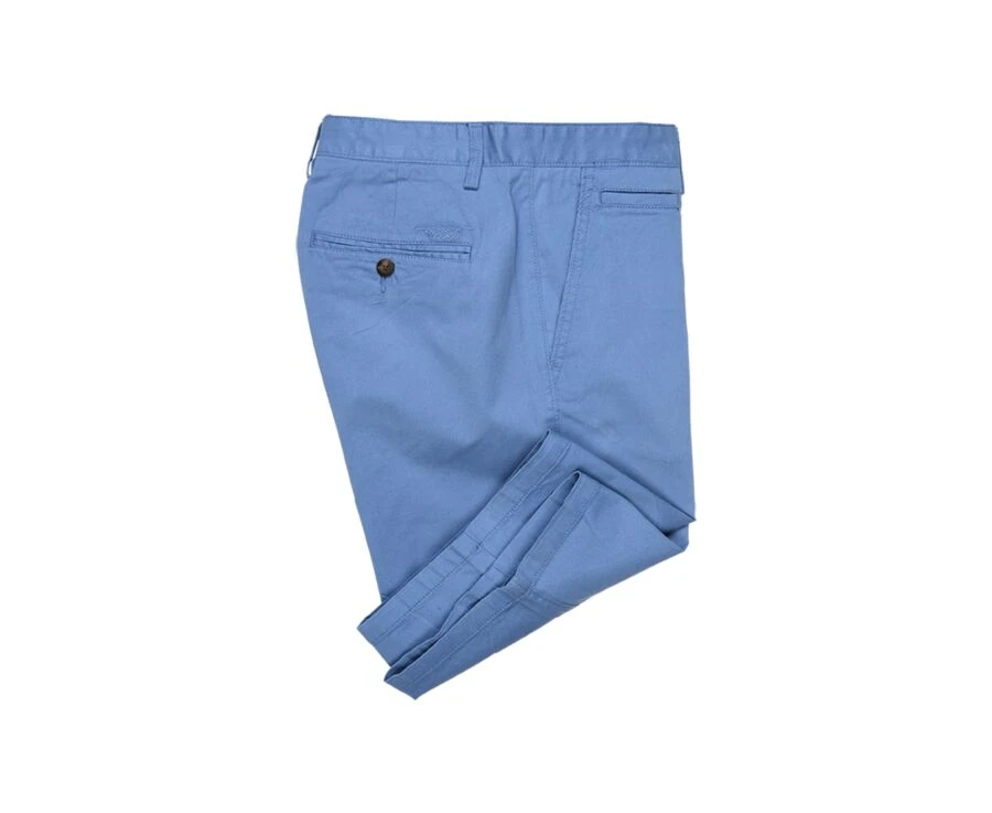 Bermuda Chino Homme Bleu Moyen - BARRY 5 Bermuda Chino Homme Bleu Moyen - BARRY – Image 5
