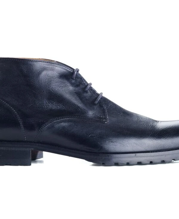 Desert Boots Homme Noir - WARWICK GOMME
