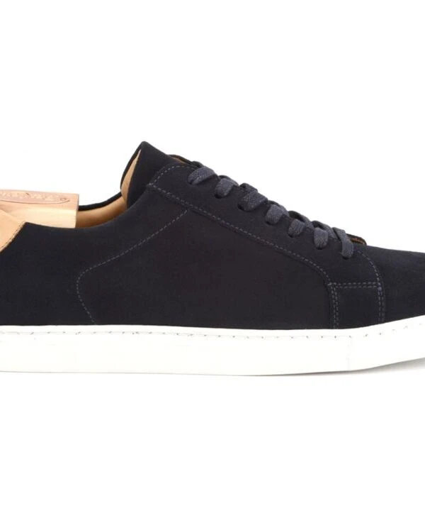Sneakers Homme Velours Marine - INGLEWOOD