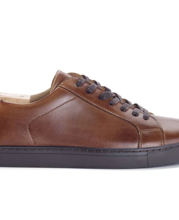 Sneakers Homme Châtaigne Patiné - INGLEWOOD