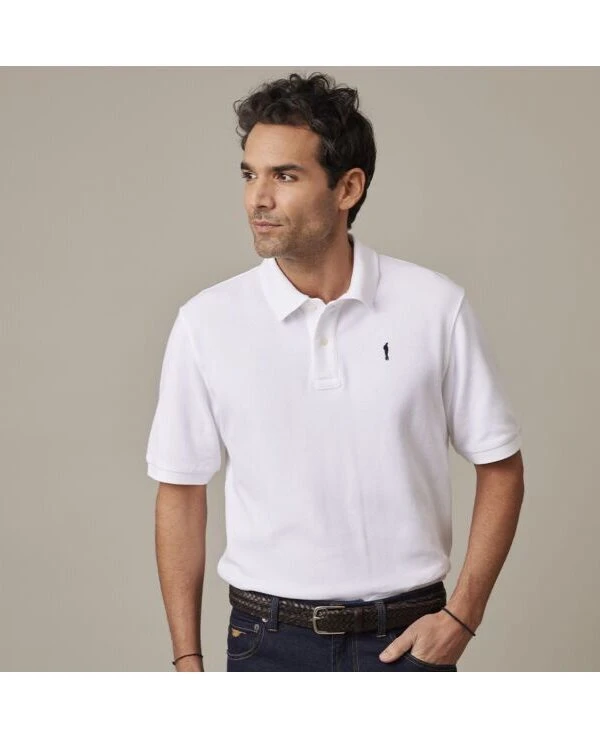 Polo Blanc Homme - GARETH