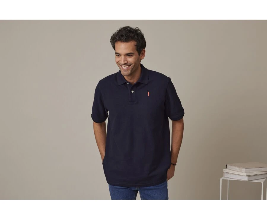 Polo Marine Homme - GARETH 1 Polo Marine Homme - GARETH
