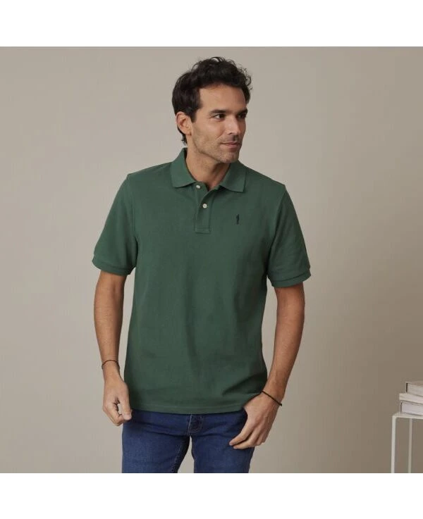 Polo Vert Sapin Homme - GARETH