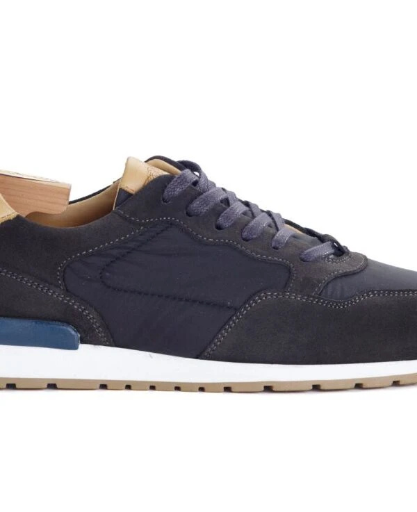 Sneakers Homme Velours Brun - CANBERRA