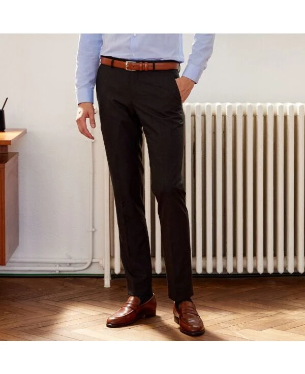 Pantalon De Costume Homme Gris Anthracite - LAZARE