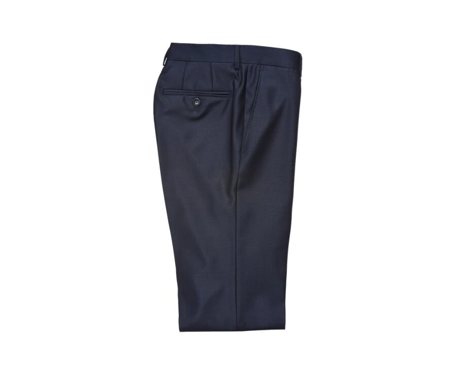 Pantalon De Costume Homme Bleu Pétrole - LAZARE 5 Pantalon De Costume Homme Bleu Pétrole - LAZARE – Image 5