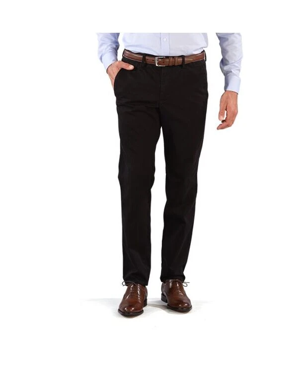 Pantalon Chino Homme Noir - NIGEL II