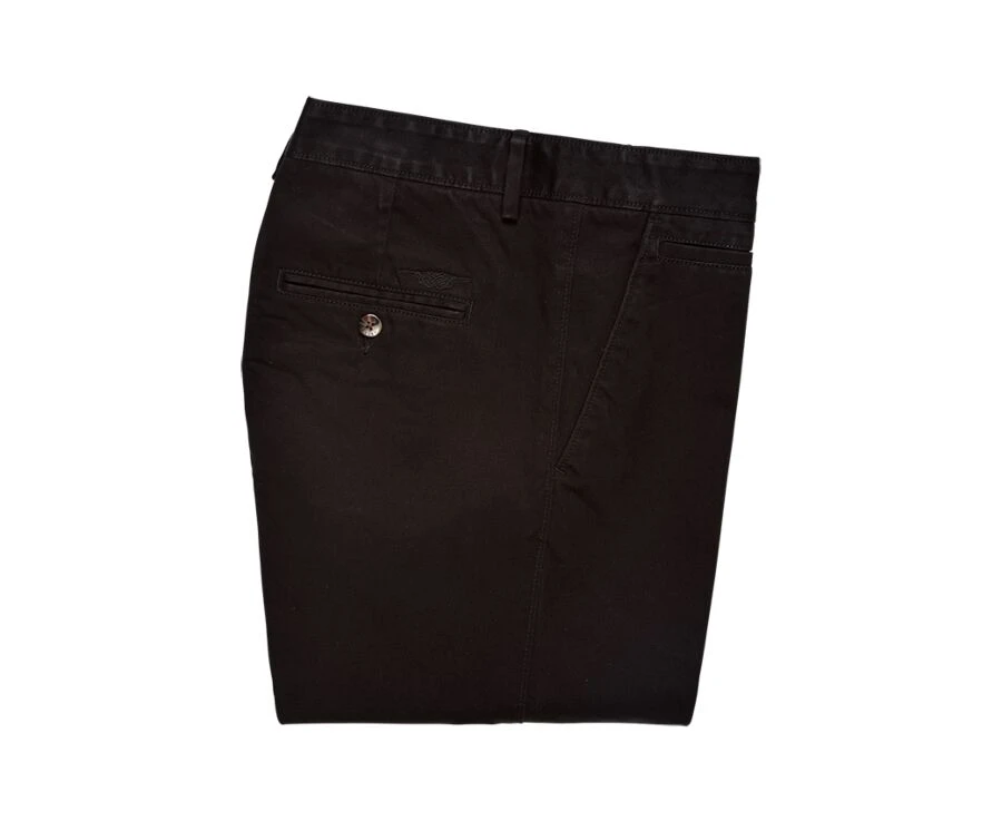 Pantalon Chino Homme Noir - NIGEL II 5 Pantalon Chino Homme Noir - NIGEL II – Image 5