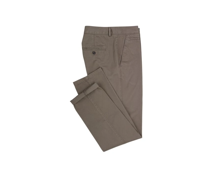Pantalon Chino Homme Taupe Clair - NIGEL II 4 Pantalon Chino Homme Taupe Clair - NIGEL II – Image 4