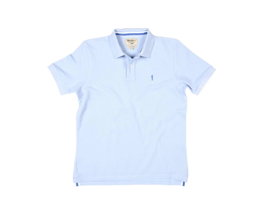 Polo Bleu Ciel Homme - ANDY II 4 Polo Bleu Ciel Homme - ANDY II – Image 4