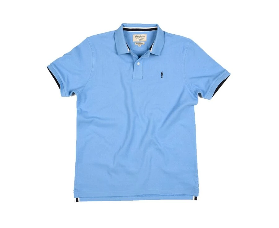 Polo Bleu Moyen Homme - ANDY II 4 Polo Bleu Moyen Homme - ANDY II – Image 4