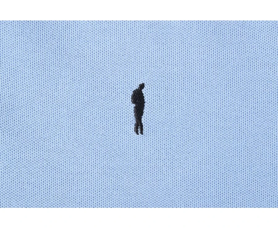 Polo Bleu Moyen Homme - ANDY II 7 Polo Bleu Moyen Homme - ANDY II – Image 7