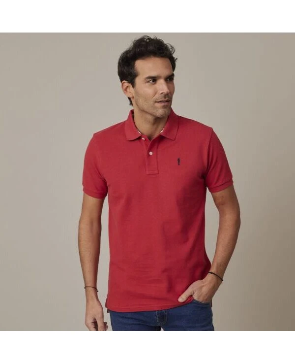 Polo Rouge Basque Homme - ANDY II