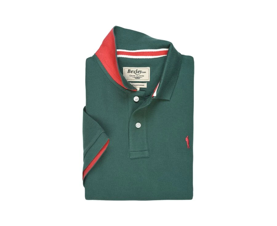 Polo Vert Foncé Homme - ANDY II 6 Polo Vert Foncé Homme - ANDY II – Image 6