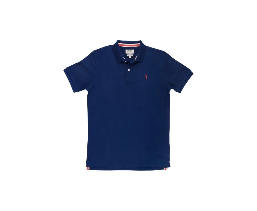 Polo Homme Bleu Navy - ANDY II 5 Polo Homme Bleu Navy - ANDY II – Image 5