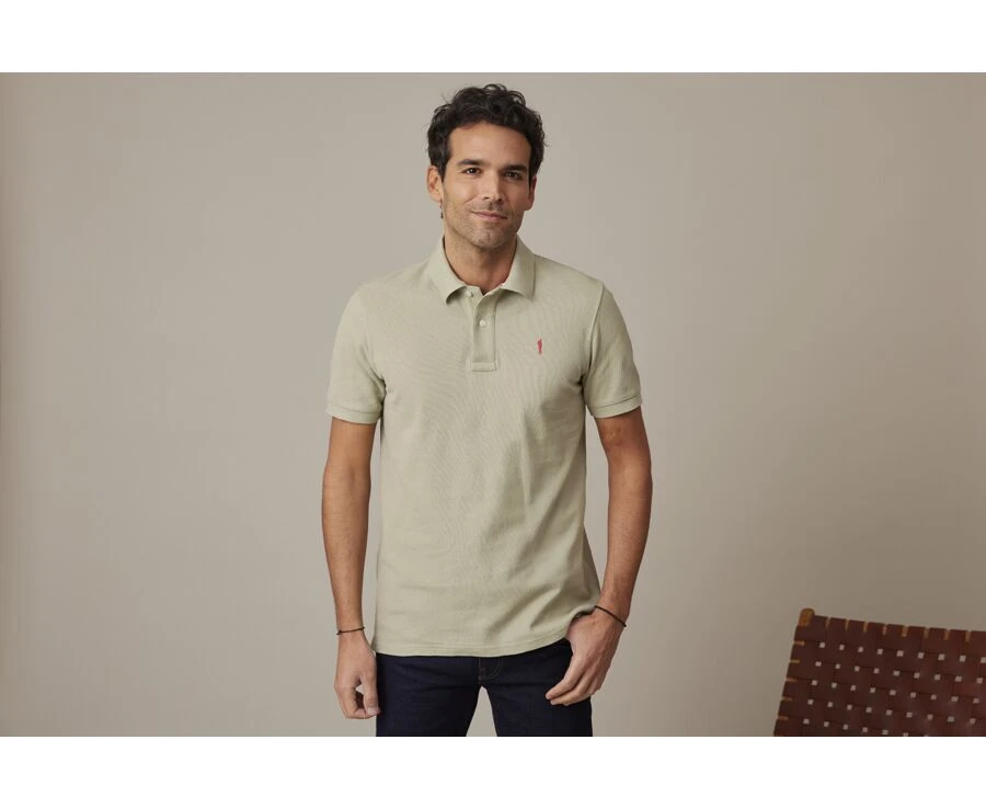 Polo Homme Vert Tilleul - ANDY II 1 Polo Homme Vert Tilleul - ANDY II