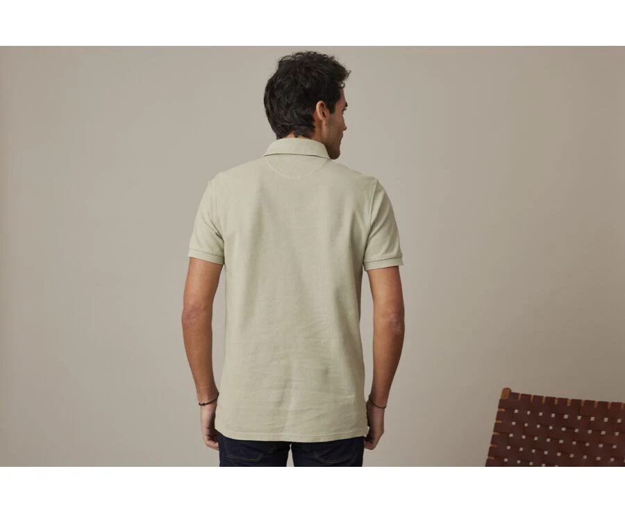 Polo Homme Vert Tilleul - ANDY II 2 Polo Homme Vert Tilleul - ANDY II – Image 2