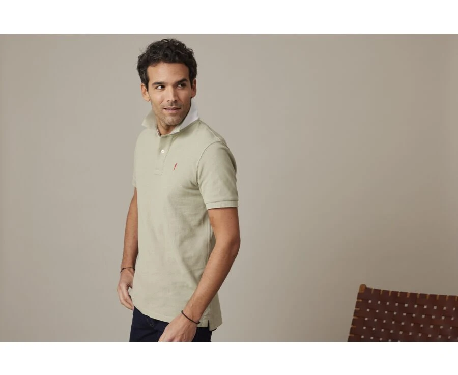 Polo Homme Vert Tilleul - ANDY II 3 Polo Homme Vert Tilleul - ANDY II – Image 3