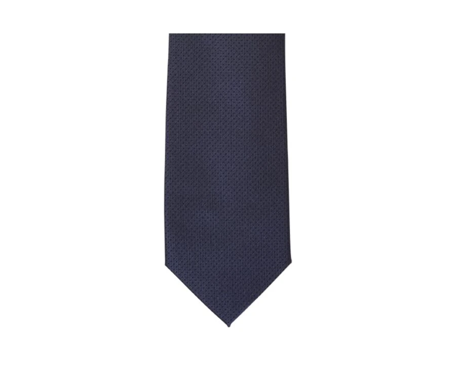 Cravate Homme Soie Bleu Pétrole Micro Pois Marine 1 Cravate Homme Soie Bleu Pétrole Micro Pois Marine