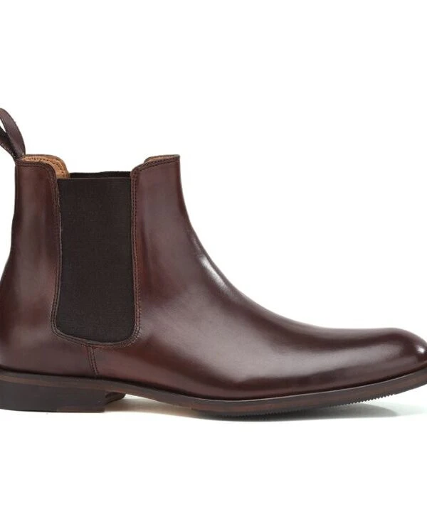 Chelsea Boots Homme Chocolat - DAWSON II PATIN