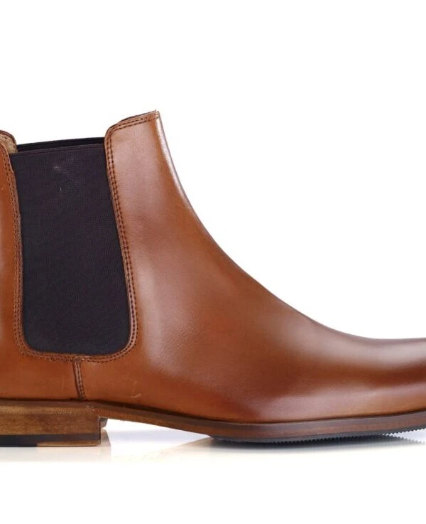 Chelsea Boots Homme Cognac Patiné - DAWSON II PATIN