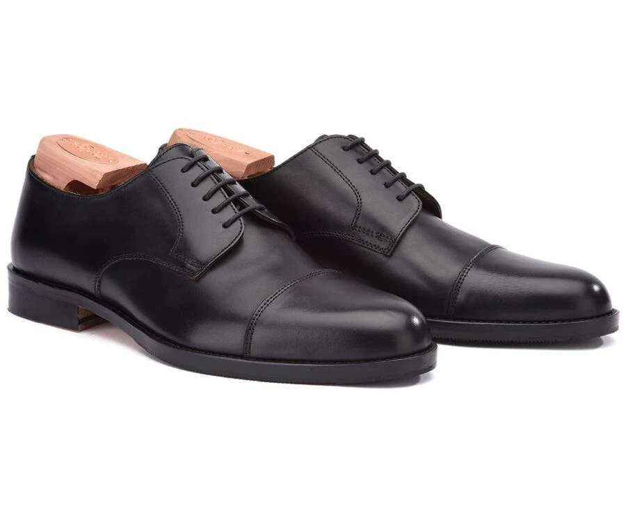 Derbies Homme Noir Semelle Cuir Avec Patin - MAYFAIR CLASSIC PATIN 2 Derbies Homme Noir Semelle Cuir Avec Patin - MAYFAIR CLASSIC PATIN – Image 2