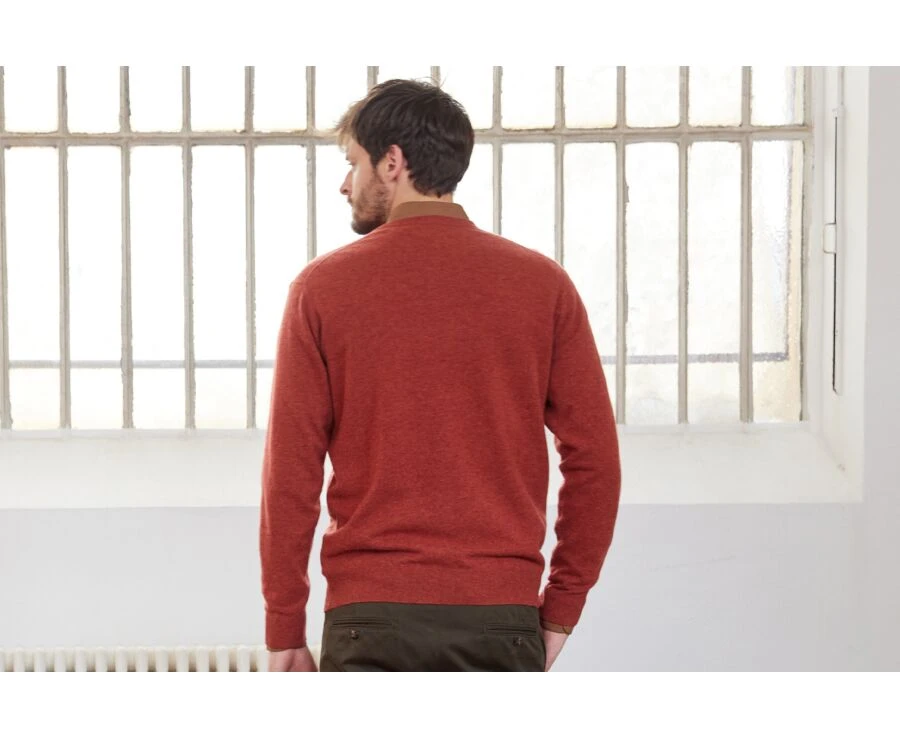 Pull Col Rond Homme Laine Epice Chiné - CONAN 3 Pull Col Rond Homme Laine Epice Chiné - CONAN – Image 3