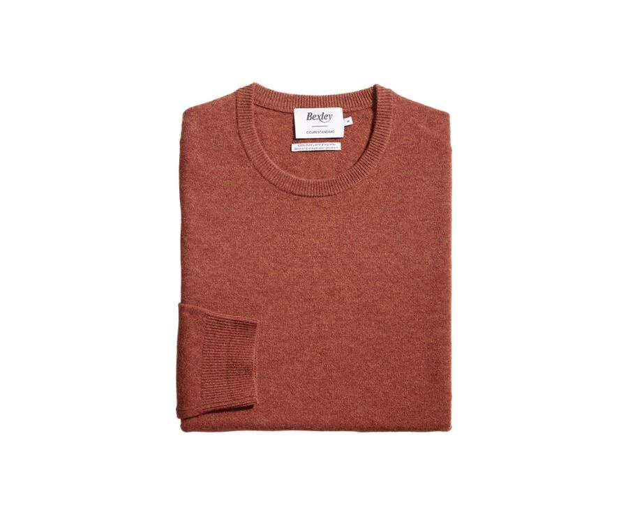 Pull Col Rond Homme Laine Epice Chiné - CONAN 4 Pull Col Rond Homme Laine Epice Chiné - CONAN – Image 4