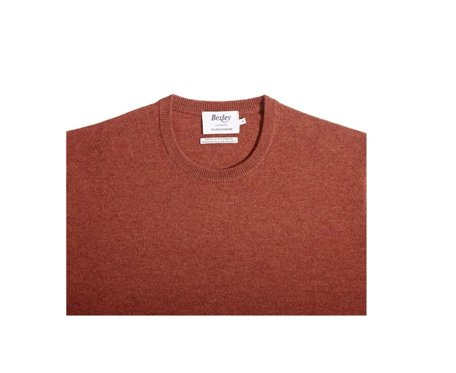 Pull Col Rond Homme Laine Epice Chiné - CONAN 5 Pull Col Rond Homme Laine Epice Chiné - CONAN – Image 5