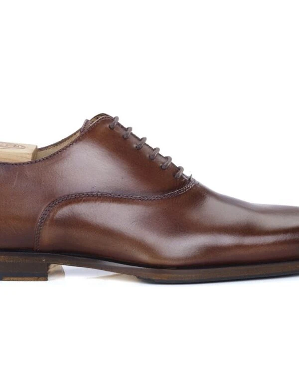 Richelieu Homme Cognac Patiné - TREMEZZO PATIN