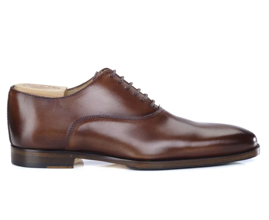 Richelieu Homme Cognac Patiné - TREMEZZO PATIN 1 Richelieu Homme Cognac Patiné - TREMEZZO PATIN