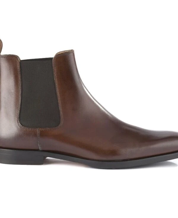 Chelsea Boots Cuir Homme Chocolat - BERGAME PATIN