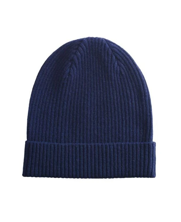 Bonnet Laine Homme Navy - BENNETH
