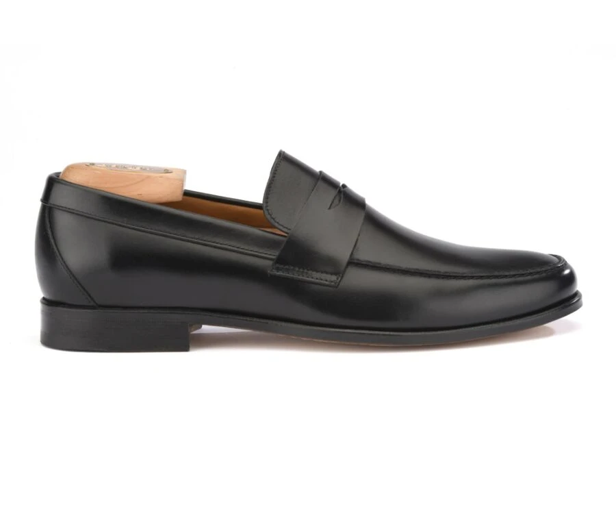 Mocassin Homme Cuir Noir - DAVIES II 1 Mocassin Homme Cuir Noir - DAVIES II
