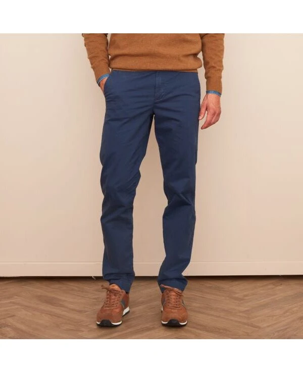 Pantalon Chino Homme Navy Denim - JERRY II