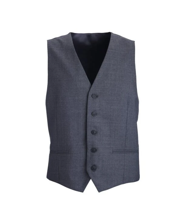 Gilet De Costume Homme Gris Moyen - LAZARE