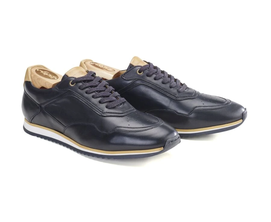 Sneakers Homme Noir Patiné - WAYGARA 2 Sneakers Homme Noir Patiné - WAYGARA – Image 2