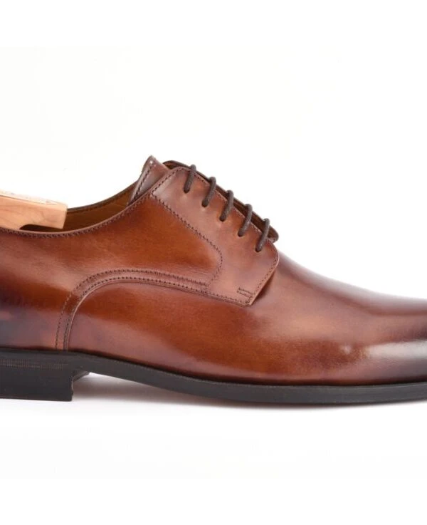 Derby Homme Châtaigne Patiné - PENFORD