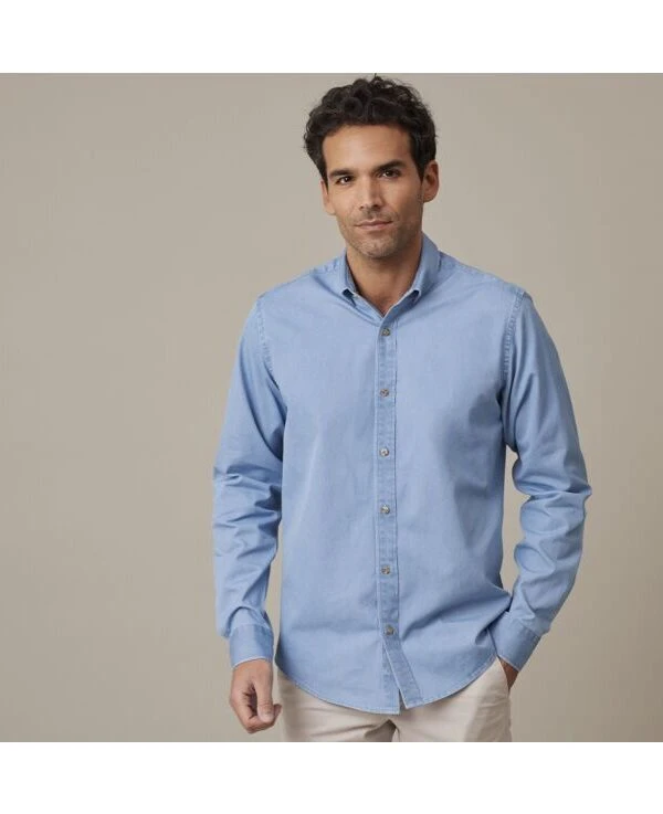 Chemise Jean Denim Clair - CAMERON