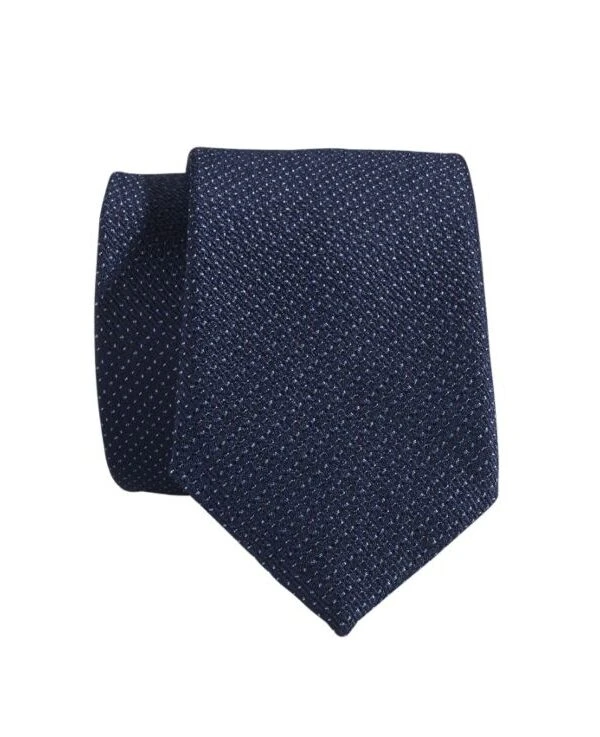 Le Dandy Boutique 21 Le Dandy Boutique -Le Dandy Boutique 0155408e cravate soie faux uni marine et bleu 2