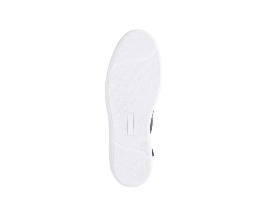 Sneakers Cuir Homme Blanc Taupe Et Vert - BERRINGA 5 Sneakers Cuir Homme Blanc Taupe Et Vert - BERRINGA – Image 5