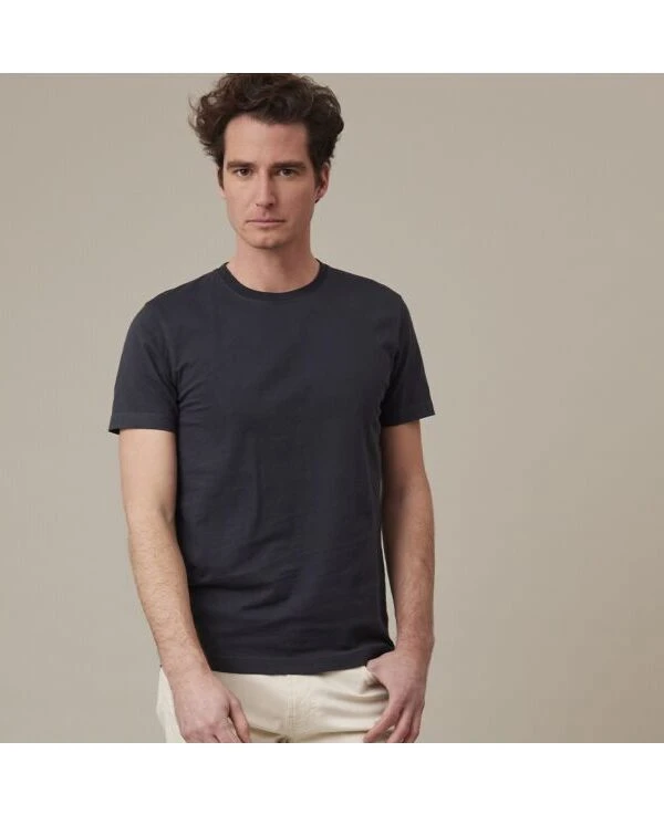 Tee-shirt Coton Bio Uni Gris Anthracite - EDGAR III